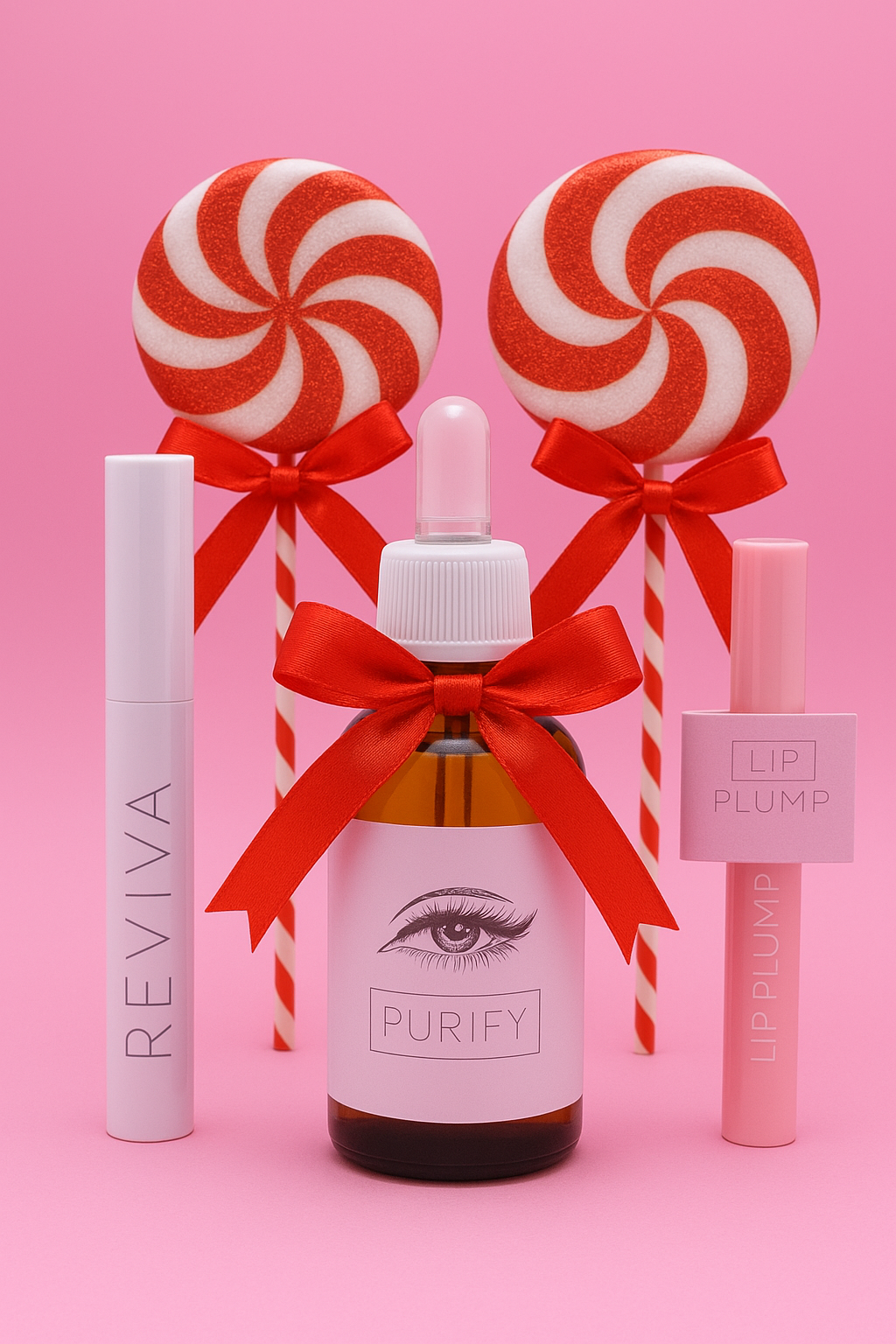 PER TUA SORELLA = SIERO CIGLIA E SOPRACCIGLIA + PURIFY + PLUMP LABBRA