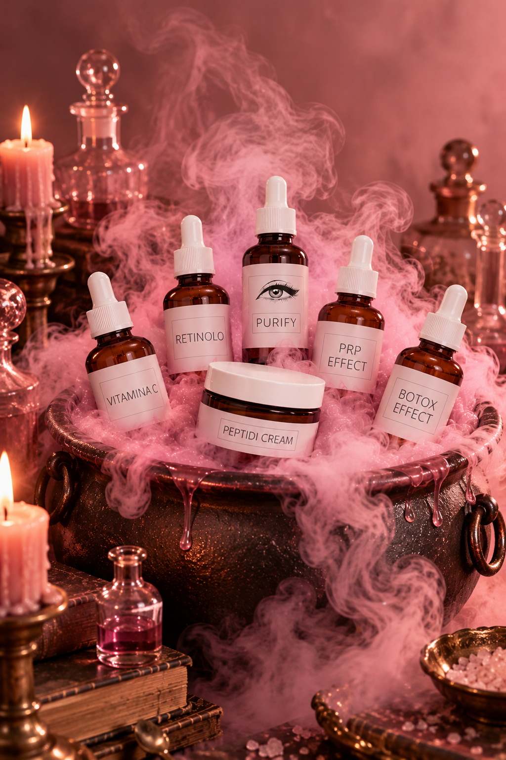KIT POZIONE MAGICA CON 𝐓𝐔𝐓𝐓𝐈 𝐈 𝐍𝐎𝐒𝐓𝐑𝐈 𝐏𝐑𝐎𝐃𝐎𝐓𝐓𝐈: CAMBIA PELLE IN 7 GIORNI